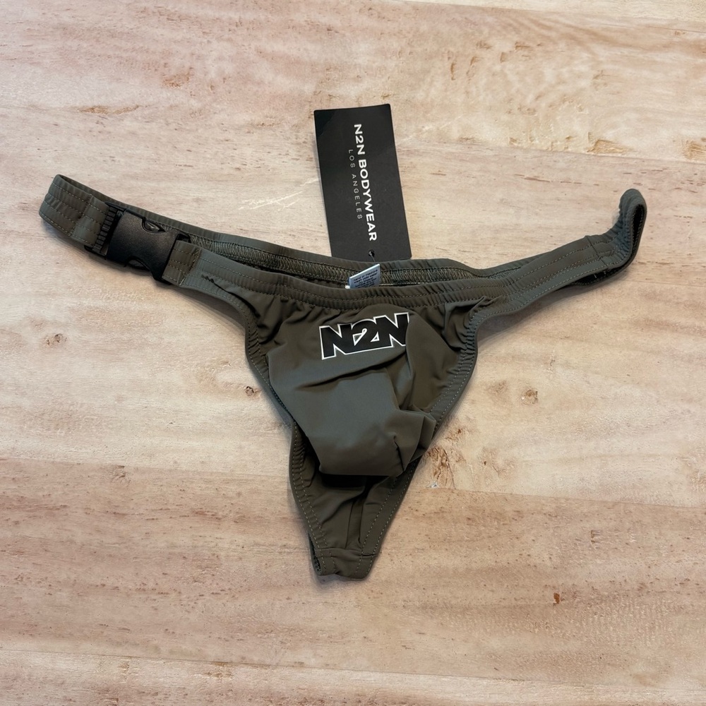 N2N Bodywear Fire Island Thong Swimsuit